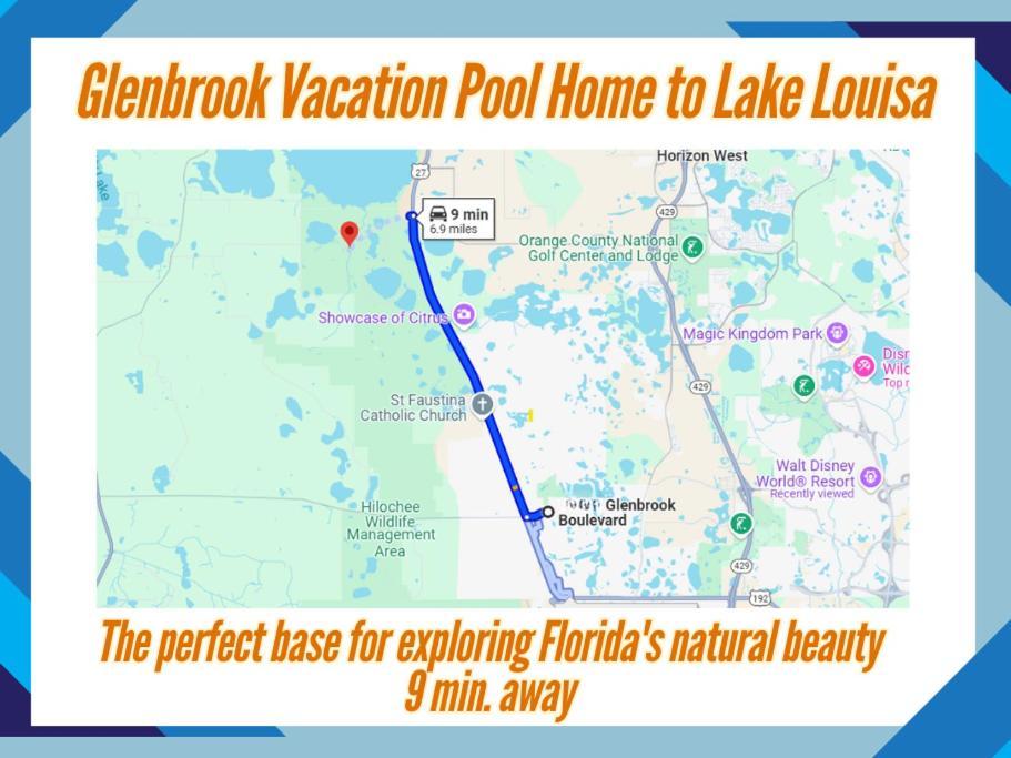 Glenbrook Vacation Poolspa Home Orlando Kültér fotó